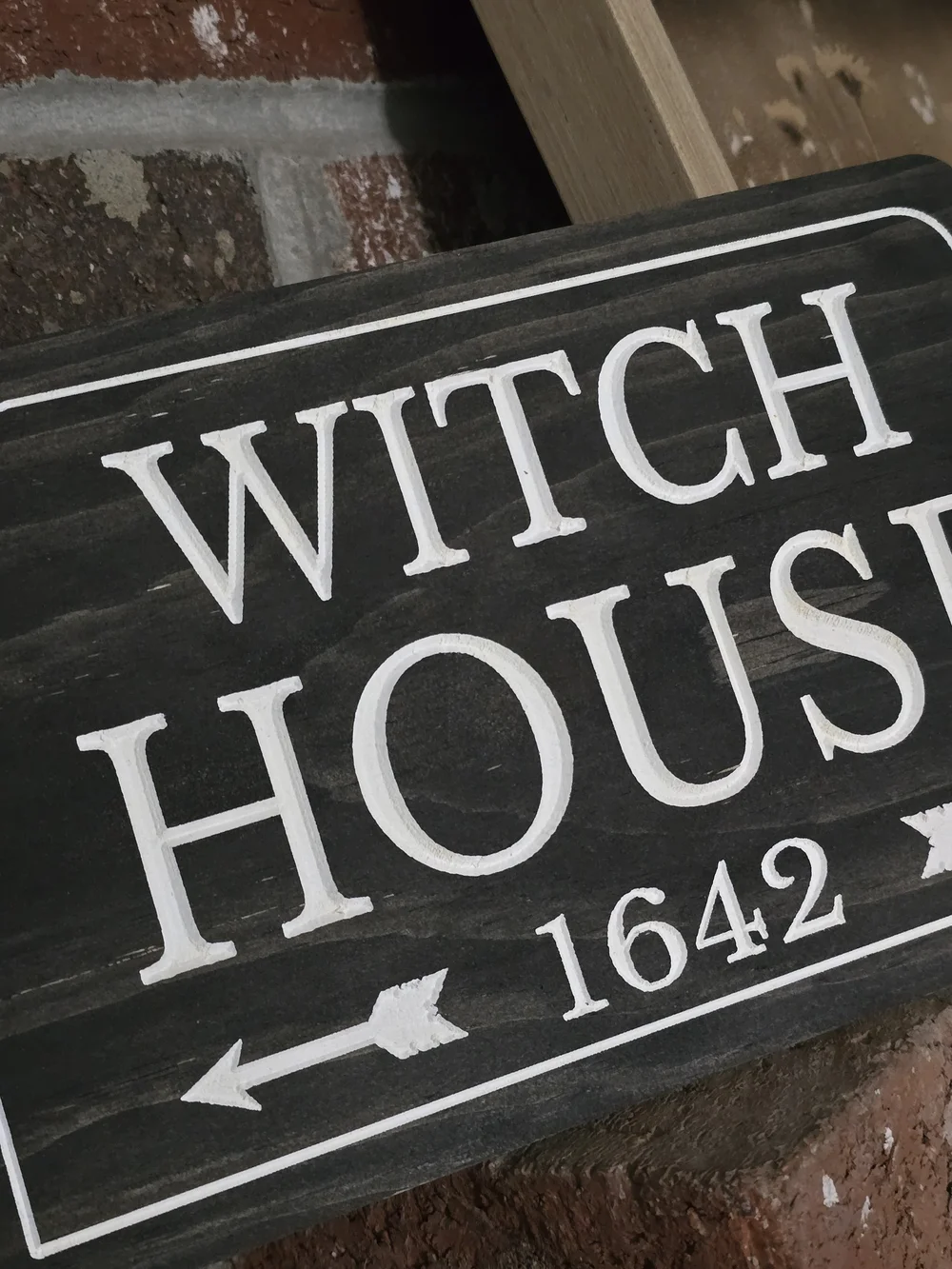Witch House 1642 Salem Mass Sigh